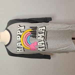 Happy Mama Baseball Tee by Simply Southern